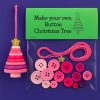 ✨Buy 3 Get 1 Free✨☃️ DIY Button Snowman Decoration Kit☃️