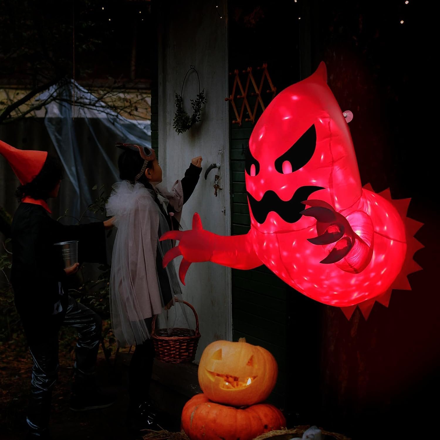 🔥Last Day Promotion 70% OFF👻LED Halloween Inflatable Ghost⚡BUY 2 FREE SHIPPING