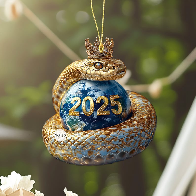 2025 Year of the Snake Ornament