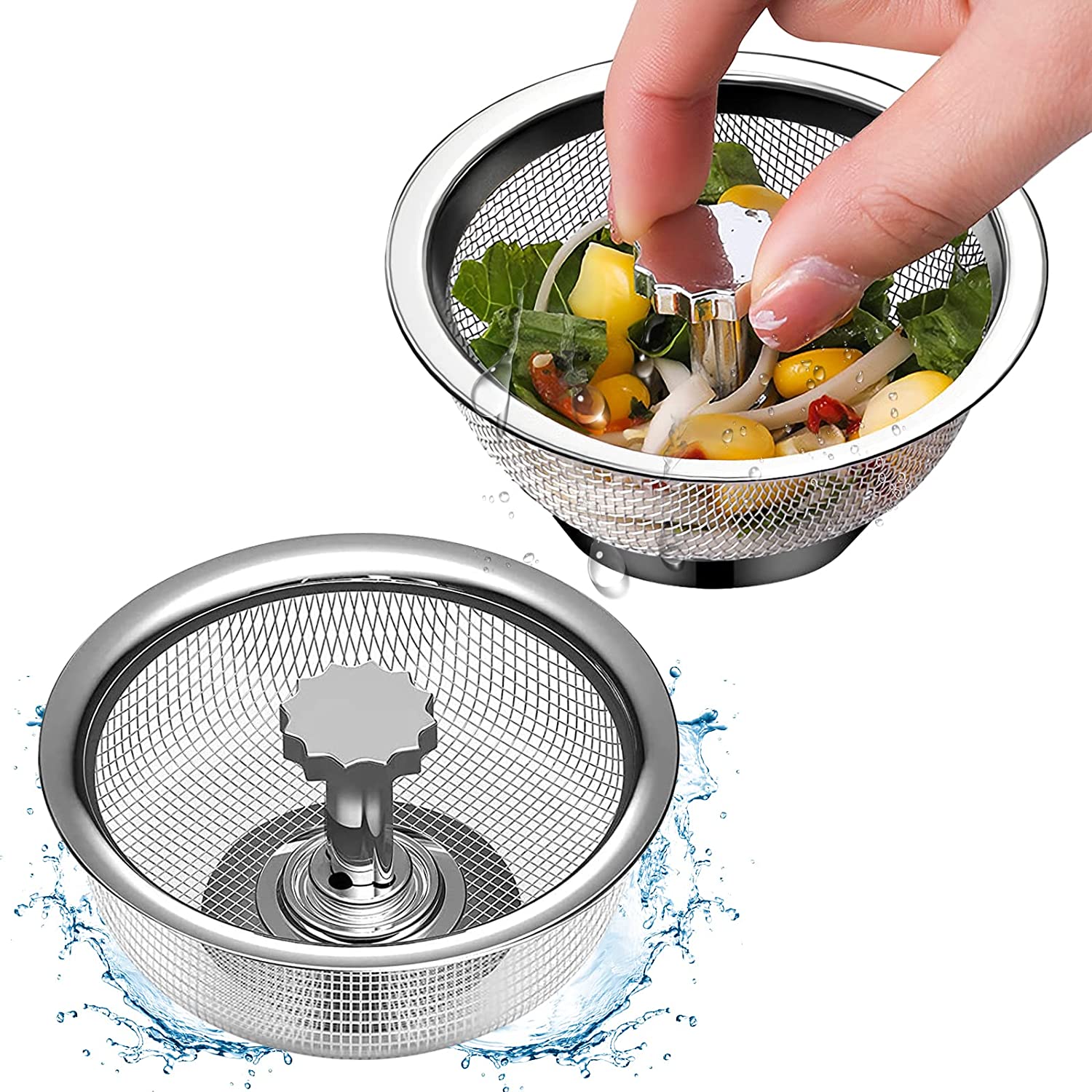 (🔥Last Day Promotion- SAVE 48% OFF)2023 New Kitchen Sink Strainers(buy 3 get 2 free now)