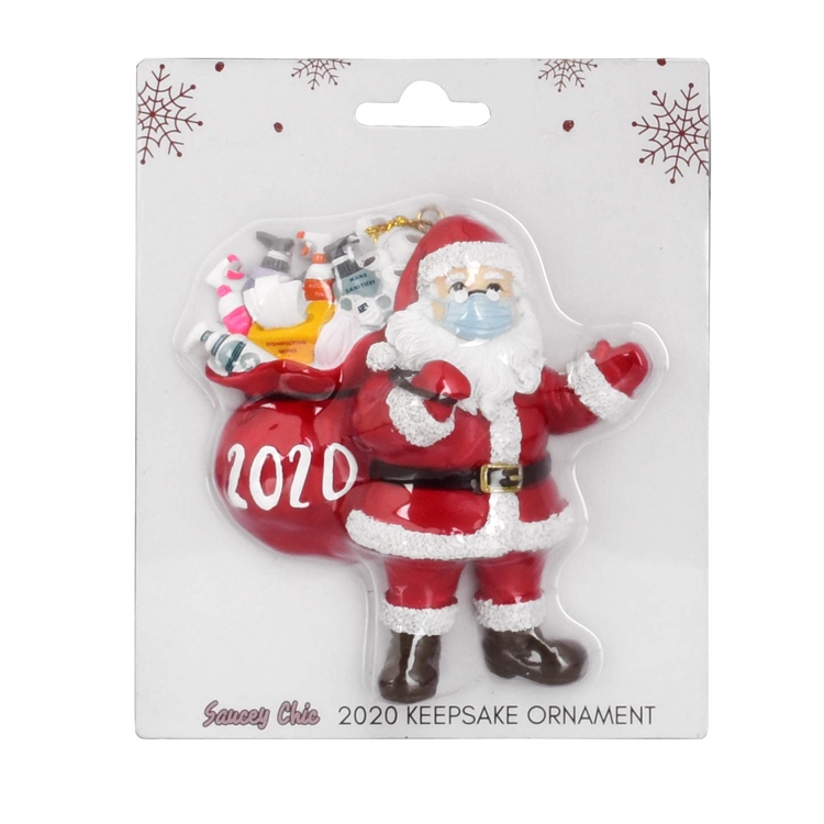 (🎅EARLY XMAS SALE - 50% OFF)  2020 Santa Claus Keepsake Ornament