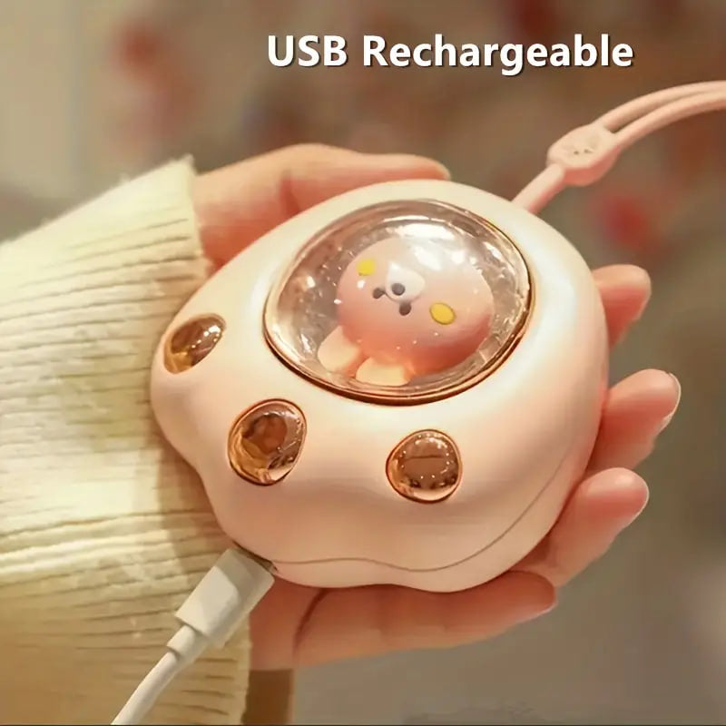 (🎄EARLY CHRISTMAS SALE - 50% OFF) 🎁Rechargeable Hand Warmer with Cute Design - Awesome Winter Gift