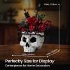 🎁TikTok Last Day Sale - 70% OFF💀🌹Gothic Skull Rose Building Set for Adults🎁Buy 2 Free Shipping
