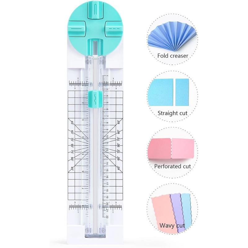 ⏰LAST DAY SALE 50% OFF💥4-in-1 Paper Trimmer Multi-Function Scrapbooking Tool