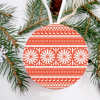 🎄TikTok Christmas Sale - 70% OFF🎄Round Christmas tree hanging sign with patterns