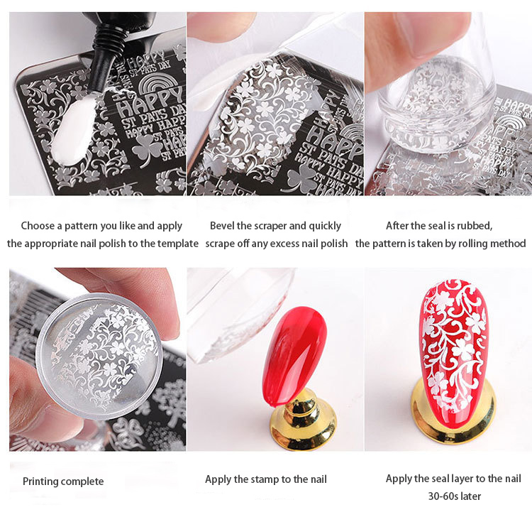 Early Christmas Hot Sale 50% OFF - Silicone Nail Art Stamper(BUY 2 GET 10% OFF NOW)