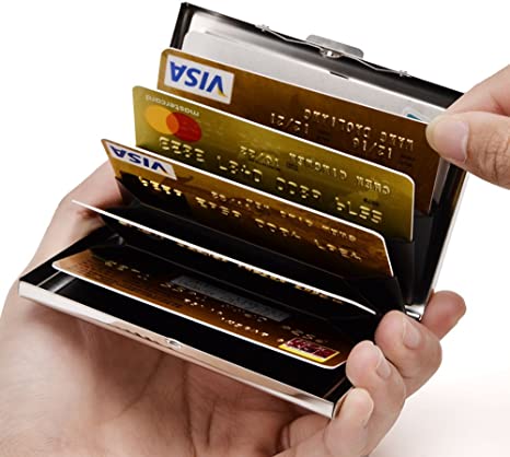 (Black Friday Hot Sale🔥🔥)Stainless Steel Credit Card Wallet - Buy 2 Get Free Shipping