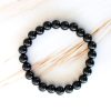 🔥Stress Relief Crystal Bracelet Set-Onyx, Rhodonite, Rose Quartz