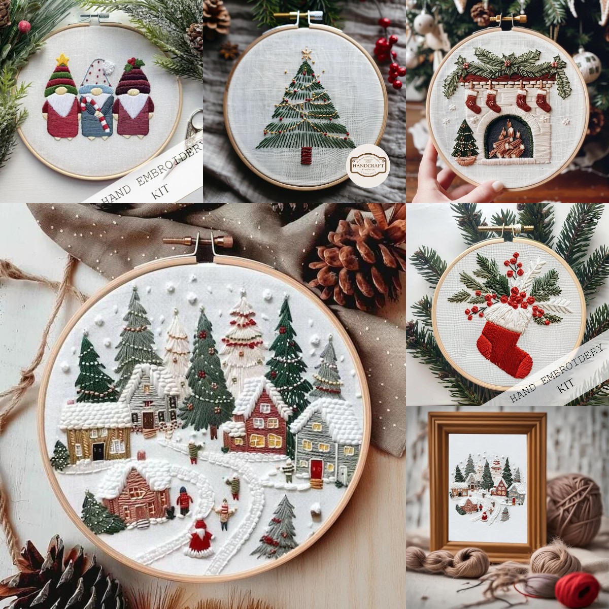 💥LIMITED TIME FLASH SALE💥-🎄2024 NEW Christmas Embroidery KIT