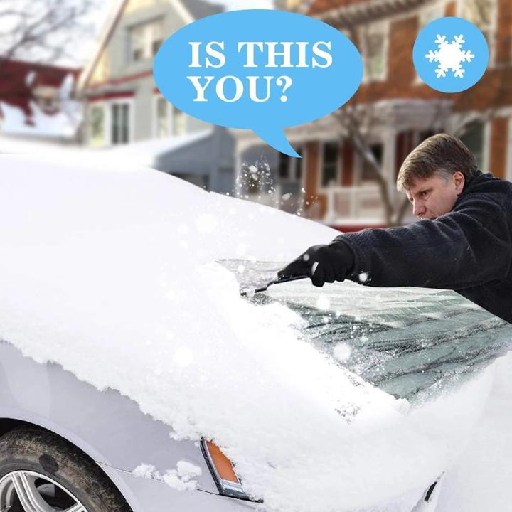 Christmas Sale- Premium Windshield Snow Cover Sunshade