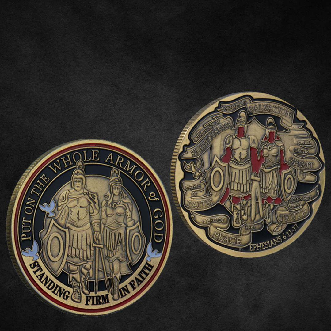 Armor of God Commemorative Challenge Coin