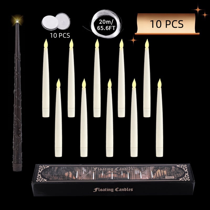 🌲Early Christmas Sale 50% OFF🌲Floating Candles with Magic Wand Remote