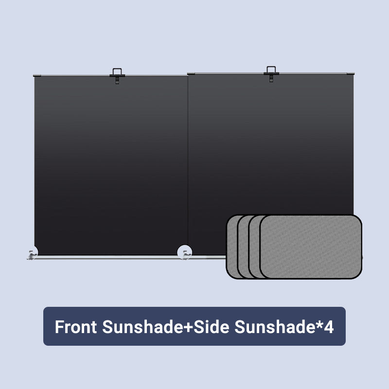 Free Shipping-Car Windshield Sun Shade Set