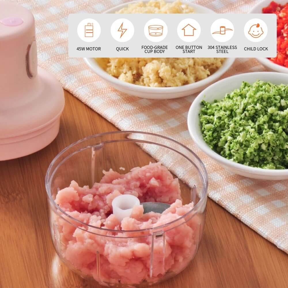 (🌲 Christmas Special Sale - 49% OFF) Wireless Food Chopper (BUY 2 GET FREE SHIPPING NOW)