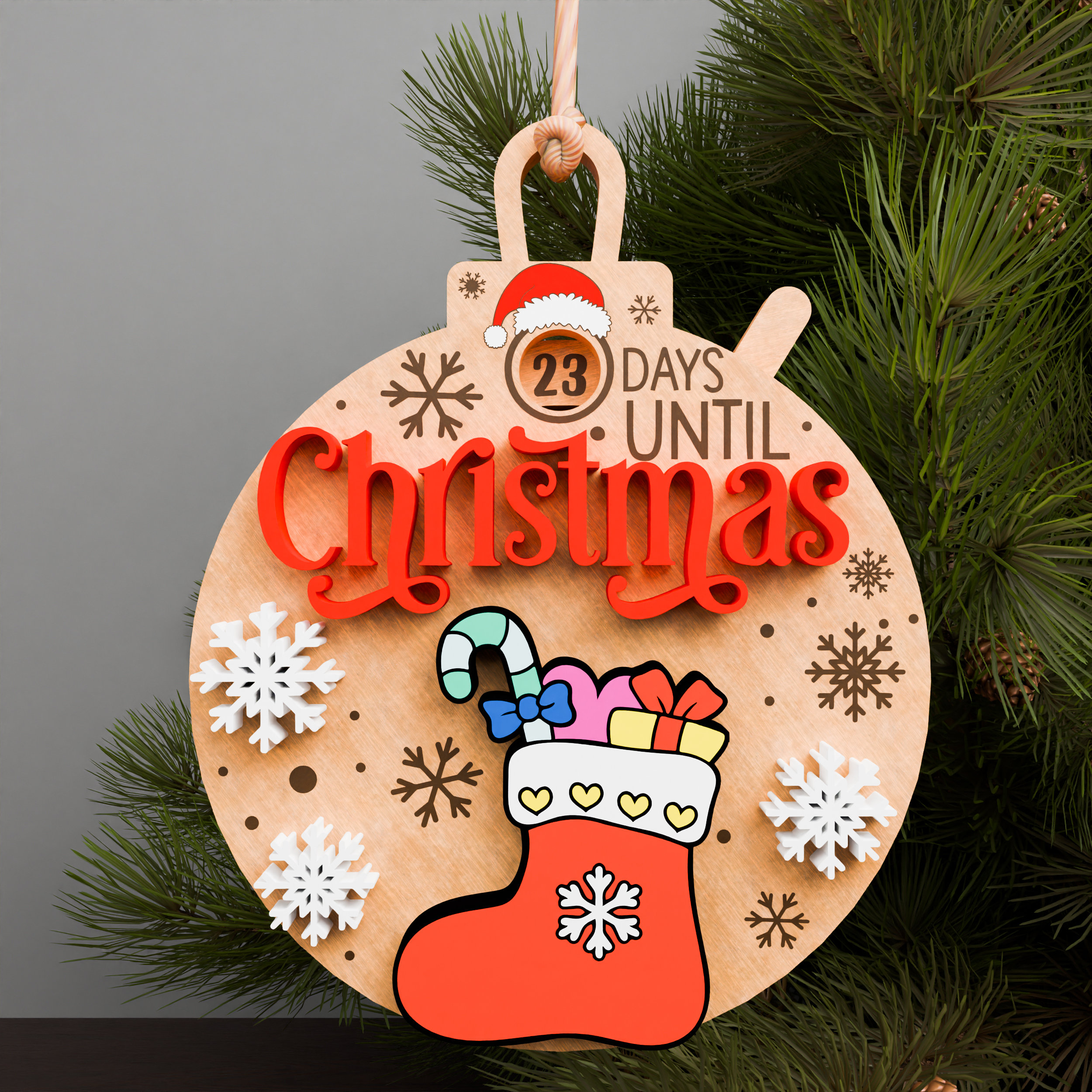 🎅Rotating Christmas Countdown Ornaments🎁Buy 3 get Extra 15% OFF & Free Shipping