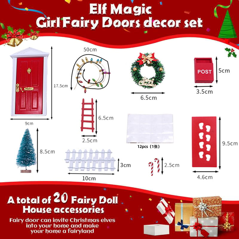 (🎄Christmas Hot Sale - 49% Off) Christmas Elf Door