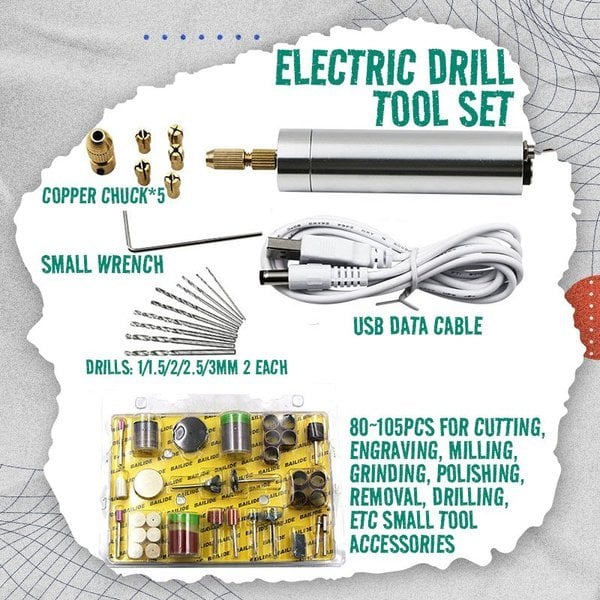 🔥(Last Day Promotion -50% OFF)DIY Drilling Electric Tool