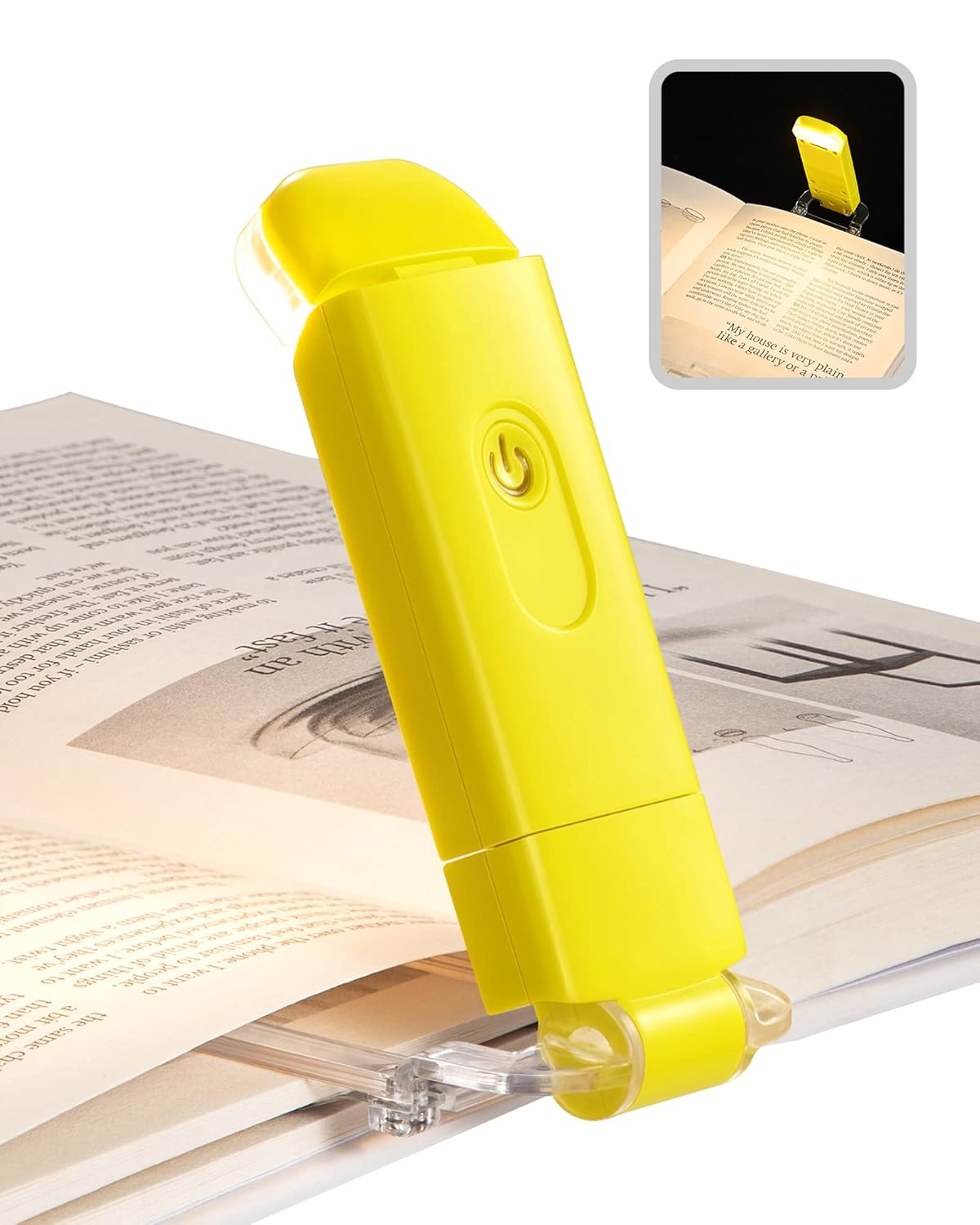 (🎄Early Christmas Sale - 49% OFF) ✨️USB Rechargeable Book Lights with Clip