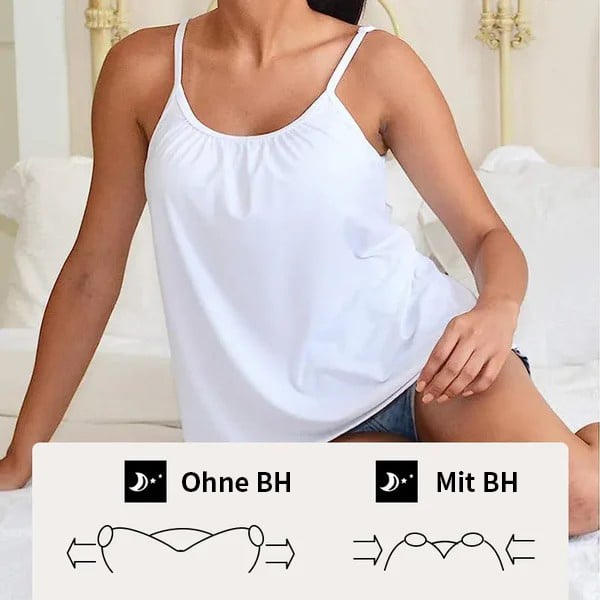 🔥Locker sitzendes Tank-Top mit integriertem BH