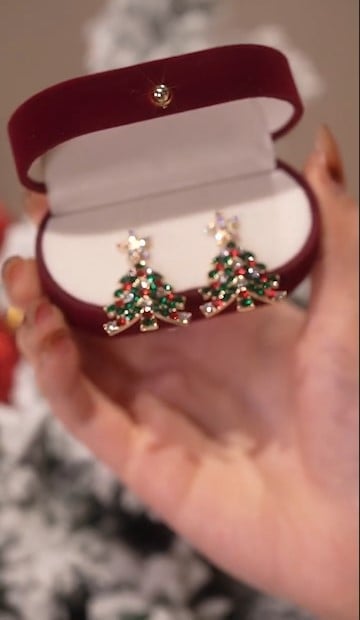 (🌲EARLY CHRISTMAS SALE - 50% OFF) Christmas Tree Earrings - Buy 3 Get Extra 20% OFF