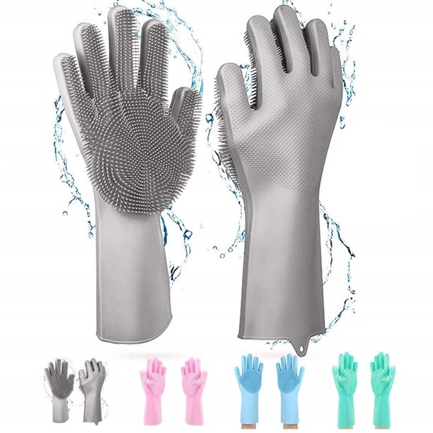 (🌲Early Christmas Sale- SAVE 48% OFF)Multifunctional Silicone Gloves(BUY 2 GET FREE SHIPPING)