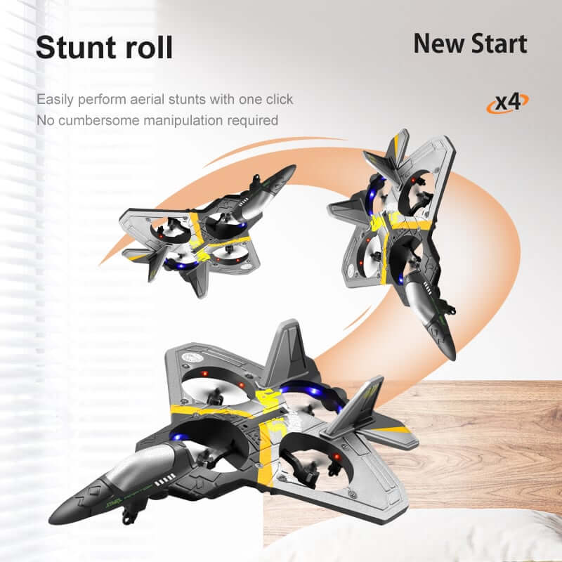 🔥HOT SALE 49% OFF - V17 Jet Fighter Stunt RC Airplane