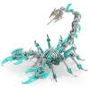 3D Scorpion Metal Puzzle Colorful Model Kit for Gifts and Decoration