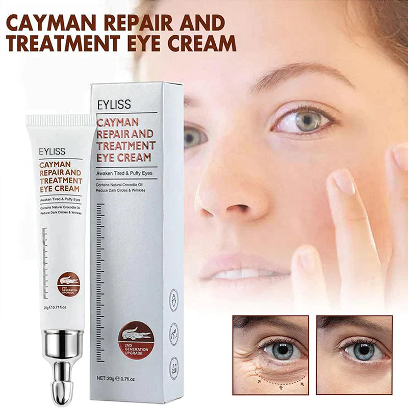 🔥2023 HOT SLAE🎁-Eyliss™ Crocodile Oil Anti-Aging Eye Cream