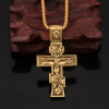 Handgefertigter Jesus-Kruzifix-Anhänger