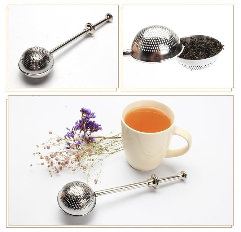 (🎄2022 Christmas Hot Sale- 49% OFF)Stainless Steel Tea Spoon👍BUY 3 GET 3 FREE