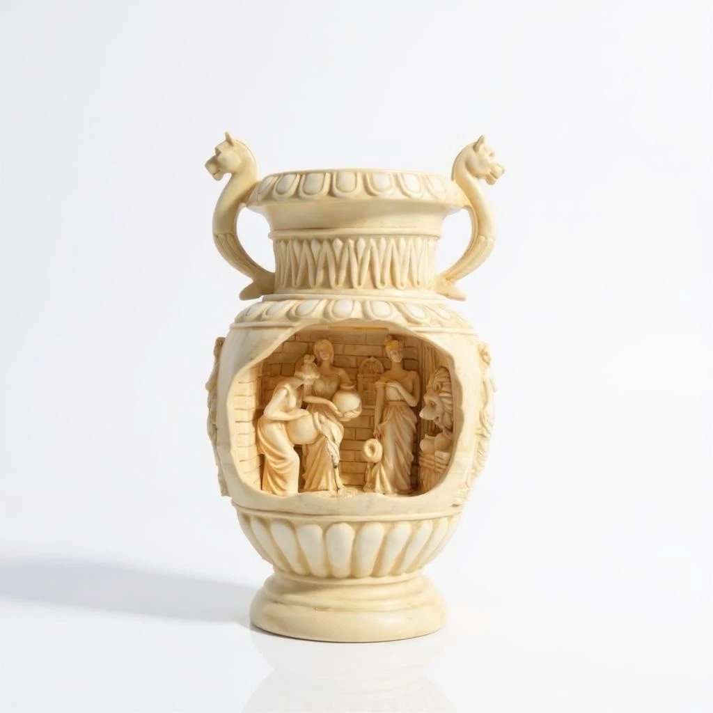 🔥Last Day 49% OFF - Indoor Neoclassical Vase Fountain Home Decor - Aegean Accents New(✨Same as in the video)