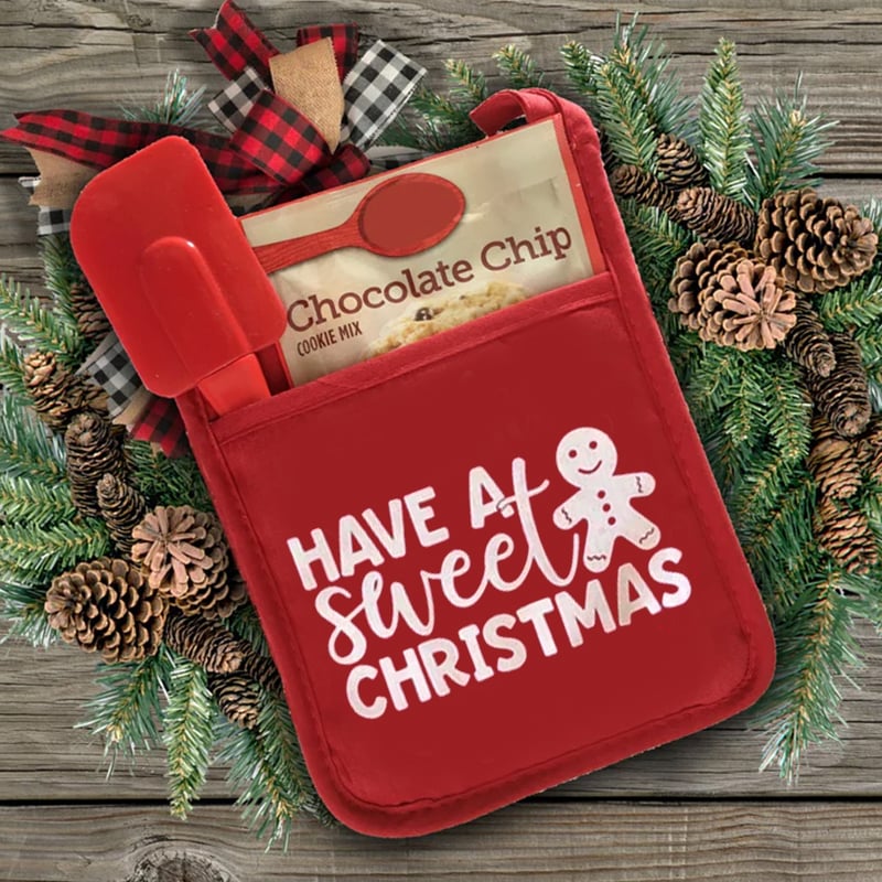 🔥Last Day Promotion 50% OFF🔥Christmas Heat Insulation Gloves Baking Kit