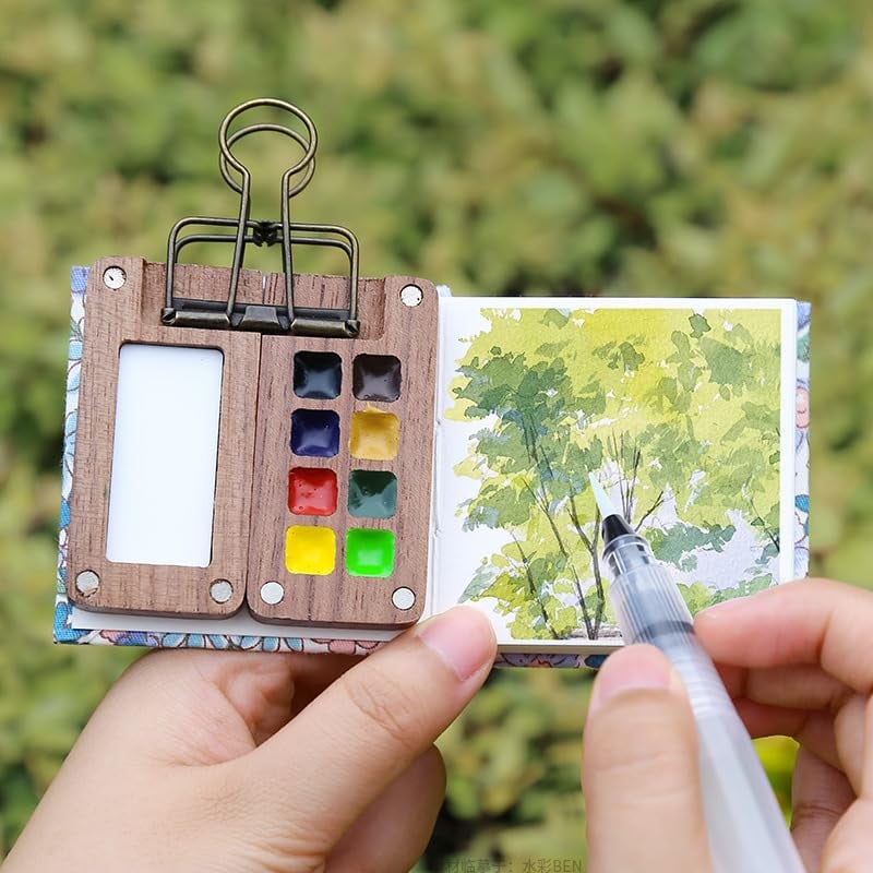 🎁TikTok Last Day Sale - 70% OFF🎉Mini Watercolor Paint Box