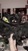 🎁TikTok Last Day Sale - 70% OFF🔥Cuddle the Night: Limited Edition All-Black Bat Plush