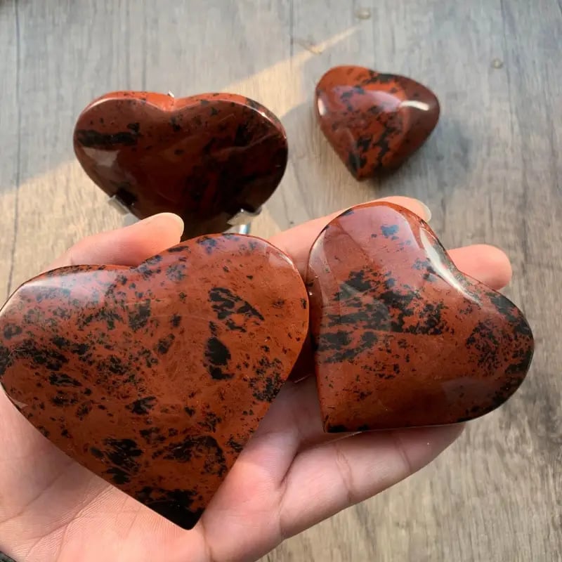 Nature’s Heartbeat: Natural Crystal Heart Stones