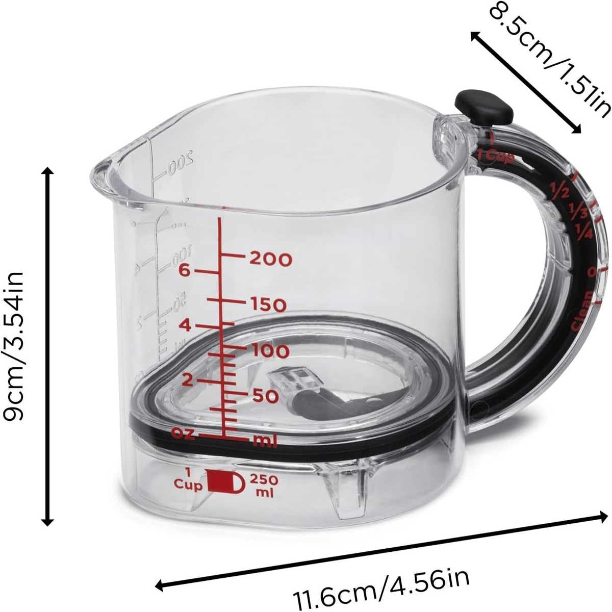 🔥Last Day Promotion 50% OFF🔥4-in-1 Adjustable Measuring Cup