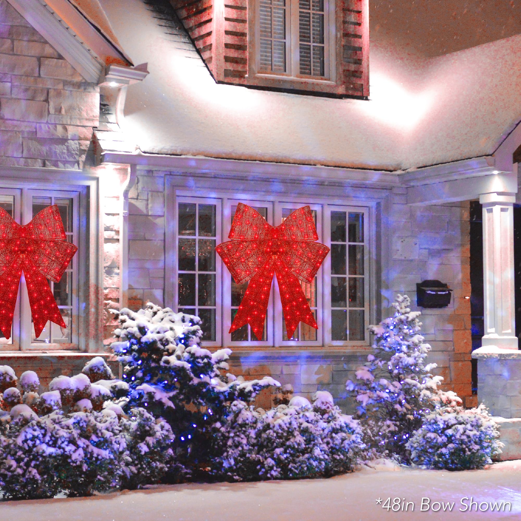 🔥Last Day Promotion 50% OFF🔥​​​LIT CHRISTMAS BOW ​​
