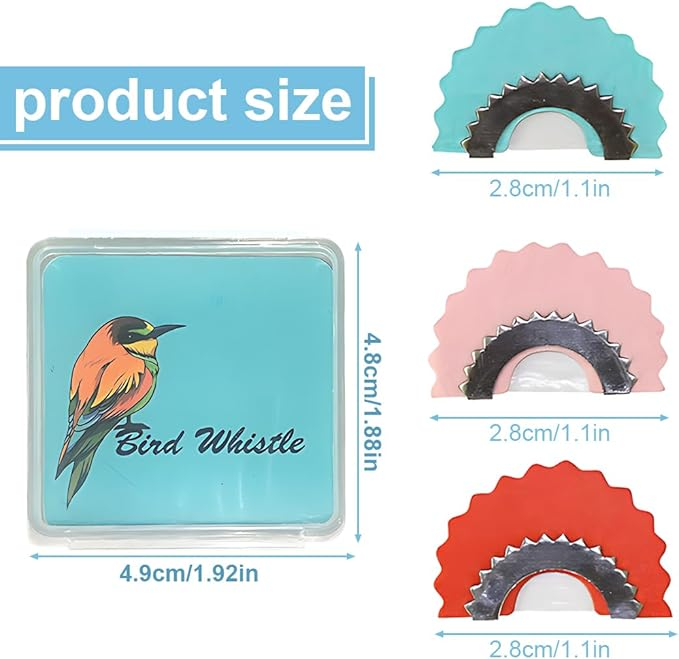 🔥Summer Hot Sale 49% OFF🎀-🐦 5-Piece Wacky Bird Whistle Set （BUY 2 FREE SHIPPING)