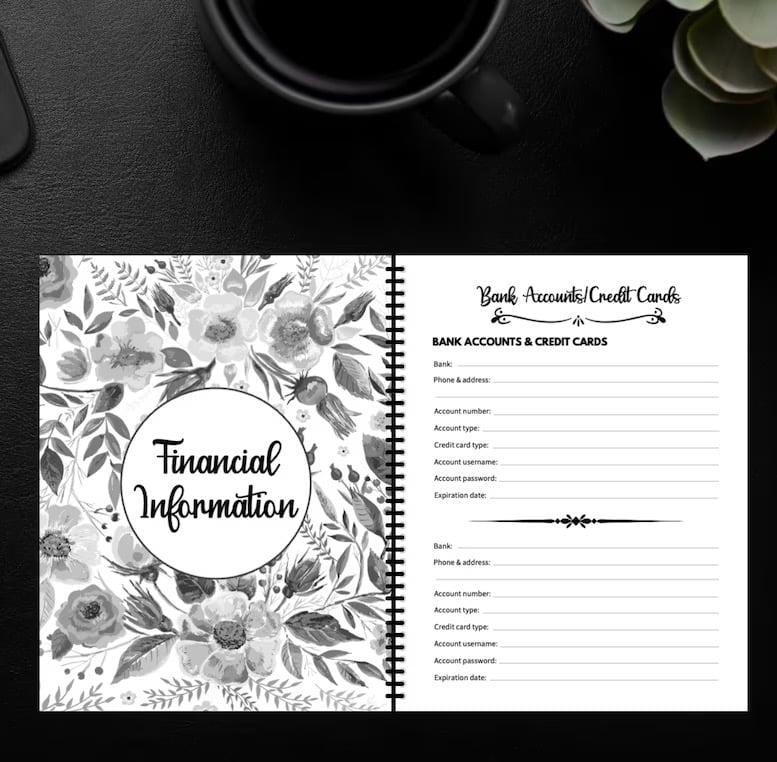 Fuck I'm Dead, End Of Life Planner- BUY 2 GET EXTRA 10% OFF & FREE SHIPPING