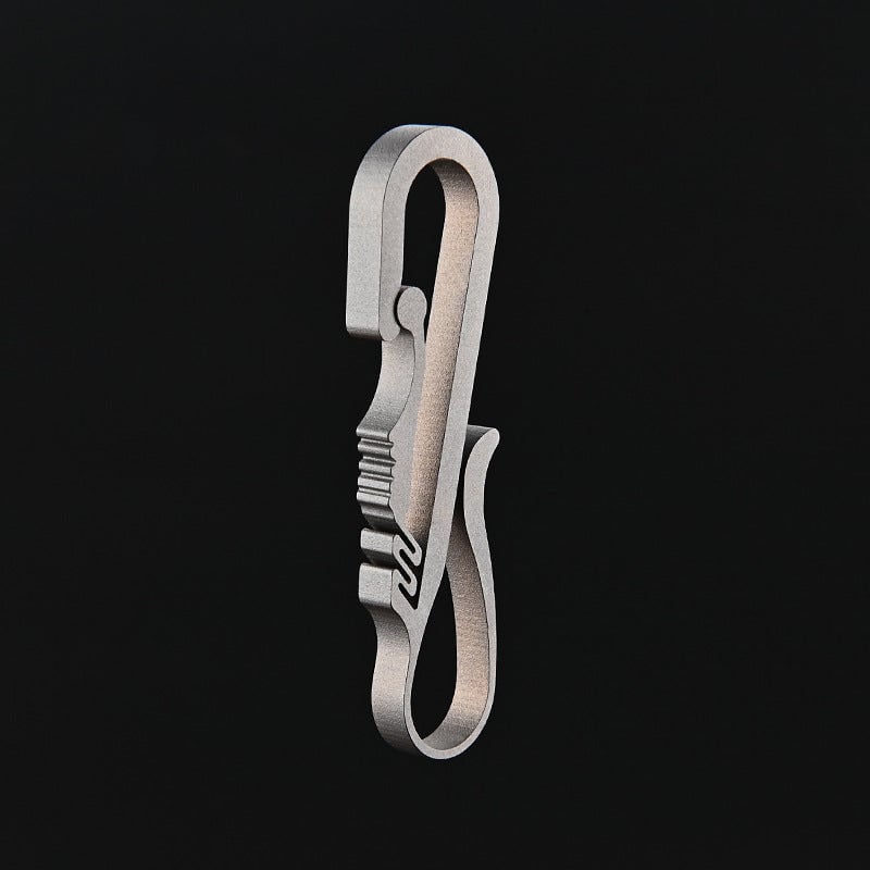 ADD-ONS:Titanium Alloy Phoenix Tail Keychain