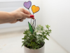 💝2023 Mother's Day Save 48% OFF🎁Stain Glass Heart Plant Stake(BUY 3 GET FREE SHIPPING&EXTRA 20% OFF)