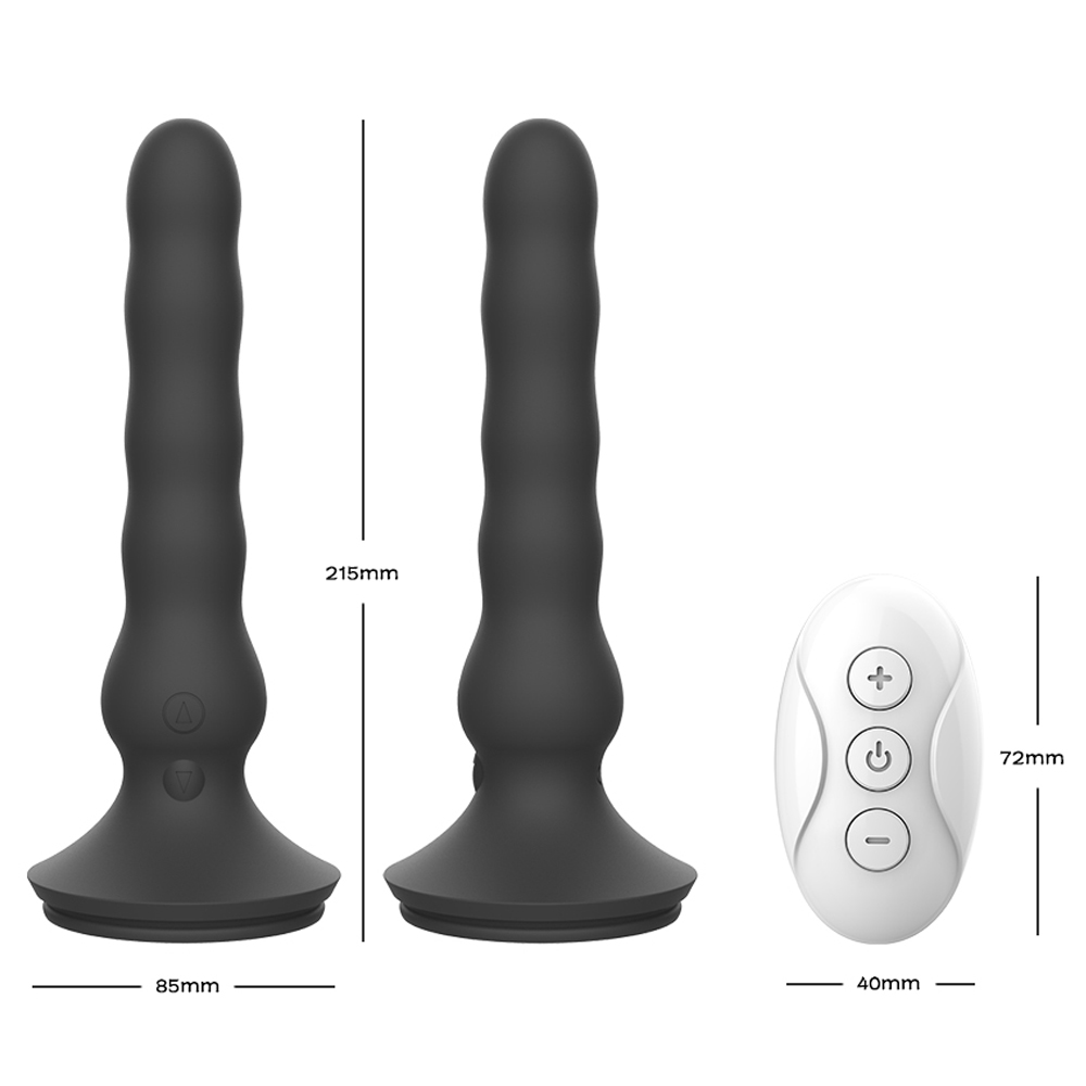 SHEMESIX - Female Masturbation Suction Cup Remote Control Vibrator G-spot Stimulator Sex Toy