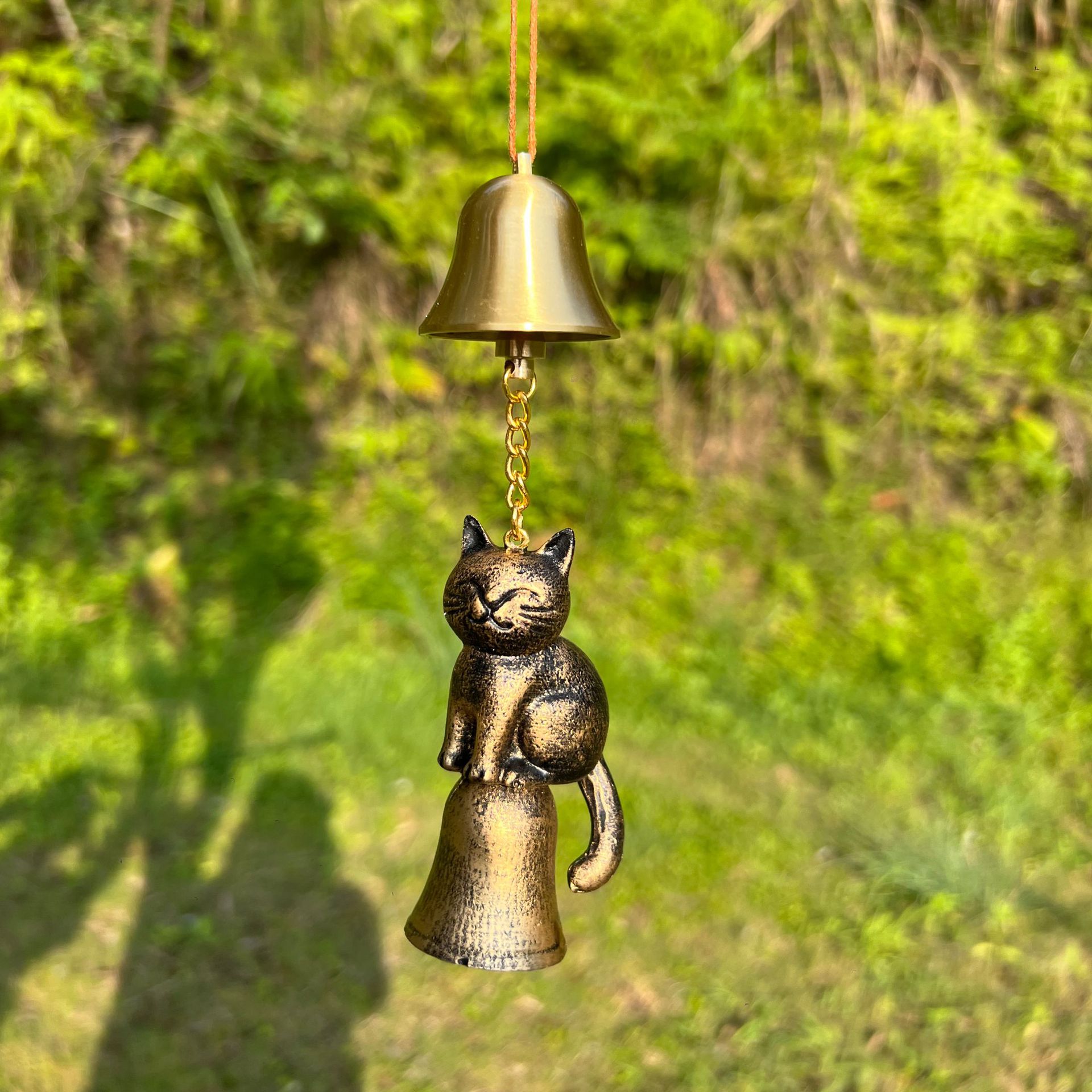 🎁Last Day Sale - 70% OFF🔥Handmade Retro Cat Wind Chime