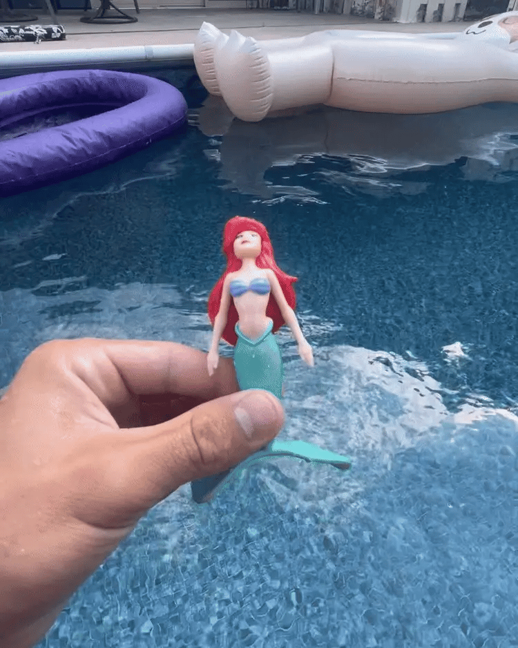 🎁TikTok Last Day Sale - 70% OFF🔥4 Colours Little Mermaid Pool Toy Shell