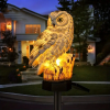 🔥Handmade American Eagle Solar Garden Light