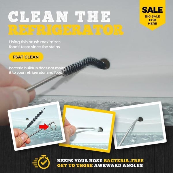 🎁TikTok Last Day Promotion -80% OFF🔥Fridge Emptying Dredger And Cleaning Set