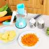 🔥3 in 1 Rotary Cheese Grater Vegetable Slicer