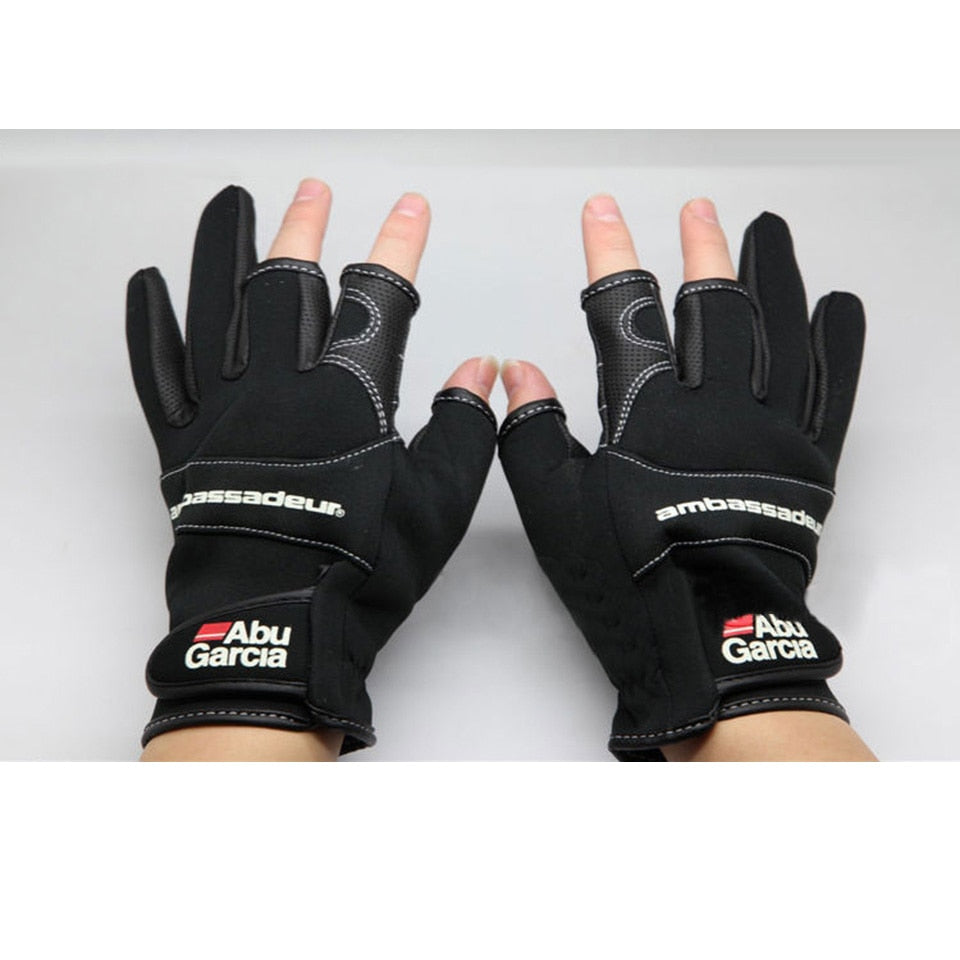 🎣 Summer Sale-50% OFF🐠Leather Fishing Gloves