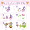 👨‍👩‍👦🎁Kids DIY Flower Craft Kit – Press & Build Your Own Bouquets