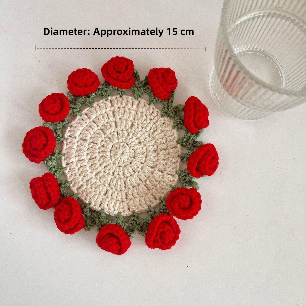 🔥LAST DAY 50% OFF💥Rose Bouquet Coaster